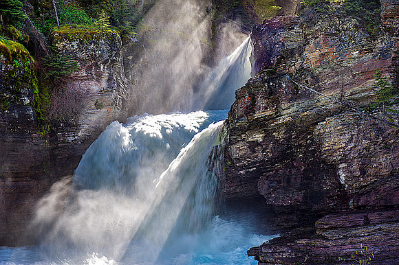 ST MARY FALLS  16x20