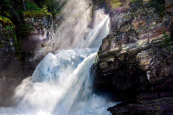 ST MARY FALLS  16x20
